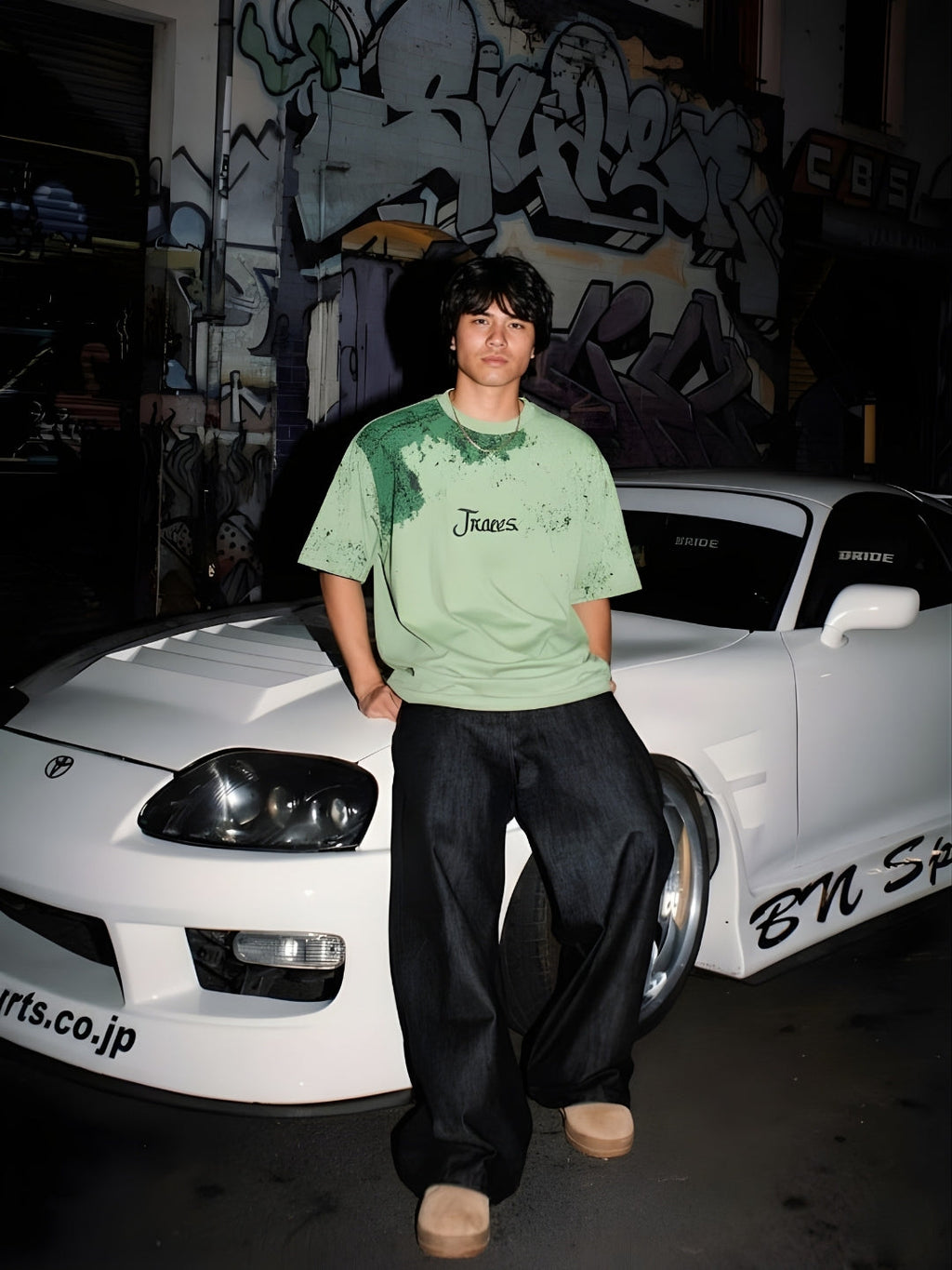 Memories Puff Printed Men Premium Oversized T-Shirt