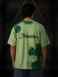 Memories Puff Printed Men Premium Oversized T-Shirt